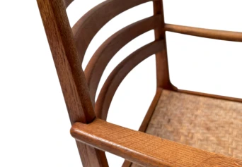 Two Modernist Art Deco Armchairs by Bas van Pelt for My Home, 1930s